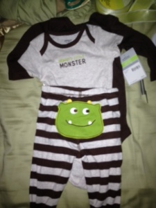 Mommy's Little Monster Outfit
